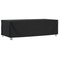vidaXL Capa p/ mobiliário jardim 225x143x90 cm impermeável 420D preto