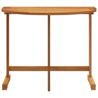 vidaXL Mesa de varanda dobrável 90x60x72 cm madeira de acácia maciça