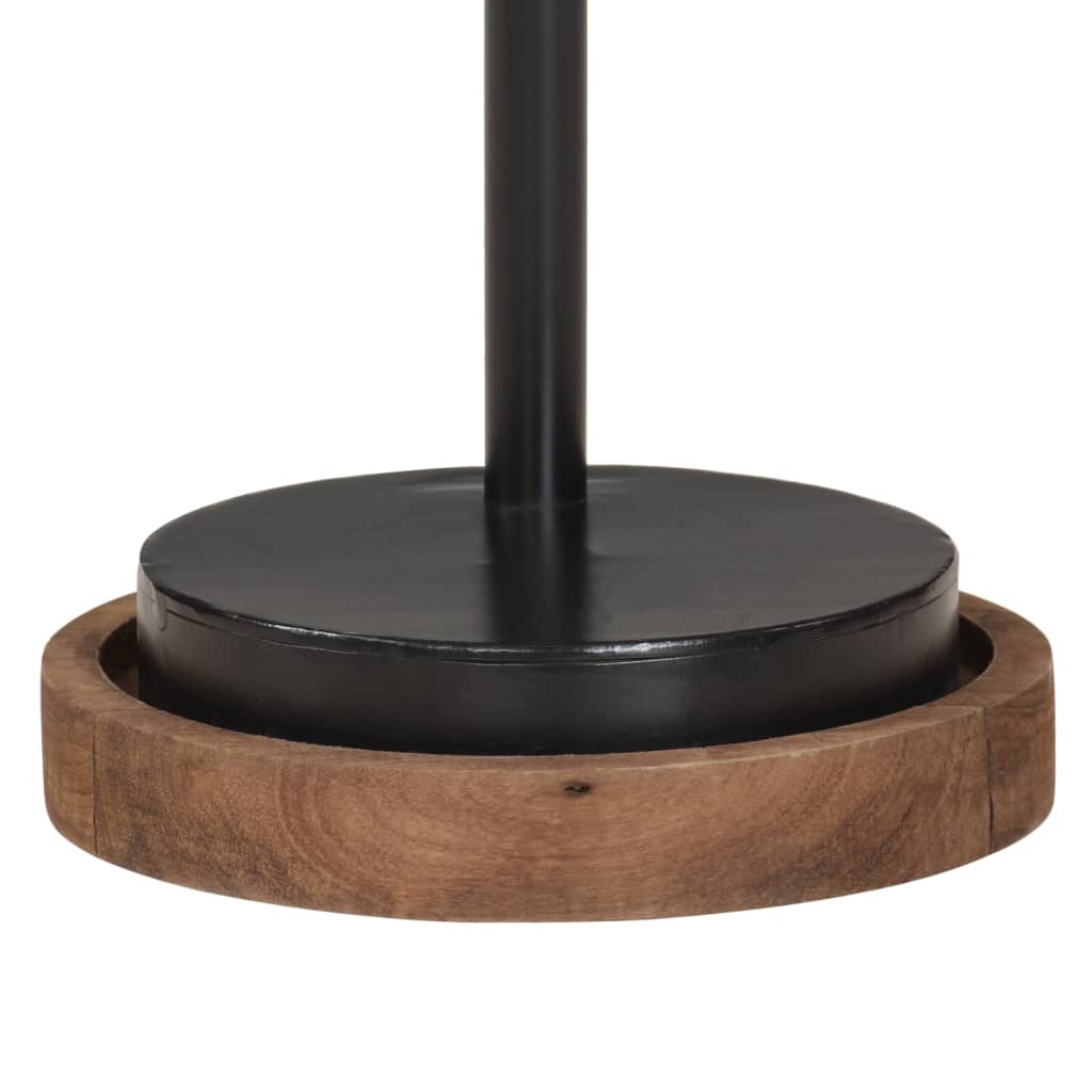 vidaXL Candeeiro de secretária 25 W 18x18x60 cm E27 prateado vintage