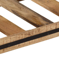 vidaXL Mesa consola 100x35x75 cm madeira de mangueira maciça