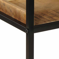 vidaXL Estante 70 x 35 x 110 cm Madeira de mangueira maciça