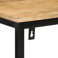 vidaXL Estante 70 x 35 x 110 cm Madeira de mangueira maciça