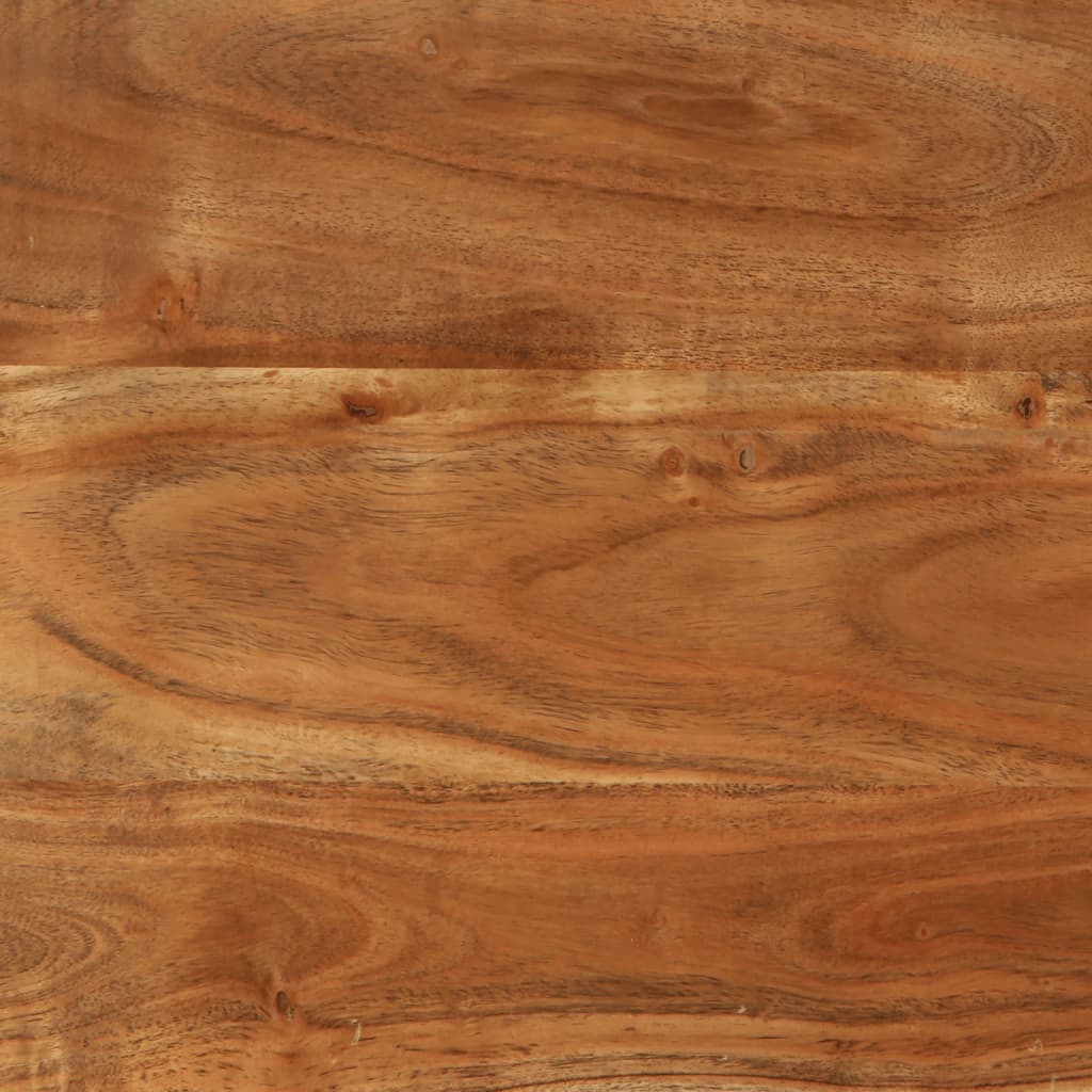 vidaXL Mesa de cabeceira 50x34x62 cm madeira de acácia maciça