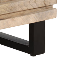 vidaXL Aparador 40x34x75 cm madeira de mangueira maciça