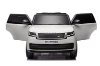 Land Rover, Range Rover, 2 zitter,  24 volt elektrische kinderauto, rubberen banden en meer!