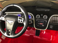 Bentley Supersports, 2 zitter elektrische kinderauto, rubberen banden en meer!