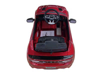 Dodge Charger SRT, 12 volt elektrische kinderauto, Leder zitje, Rubberen banden, Kinder Accu Auto!
