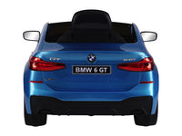BMW 6 GT, Leder zitje, Rubberen banden, Kinder Accu Auto!