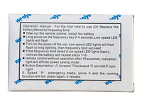 2.4 GHz Afstandsbediening t.b.v. elektrische kinderauto's (TX1 en TX10)