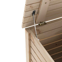 vidaXL Cesto de roupa com rodas RANA 45x45x64 cm pinho maciço