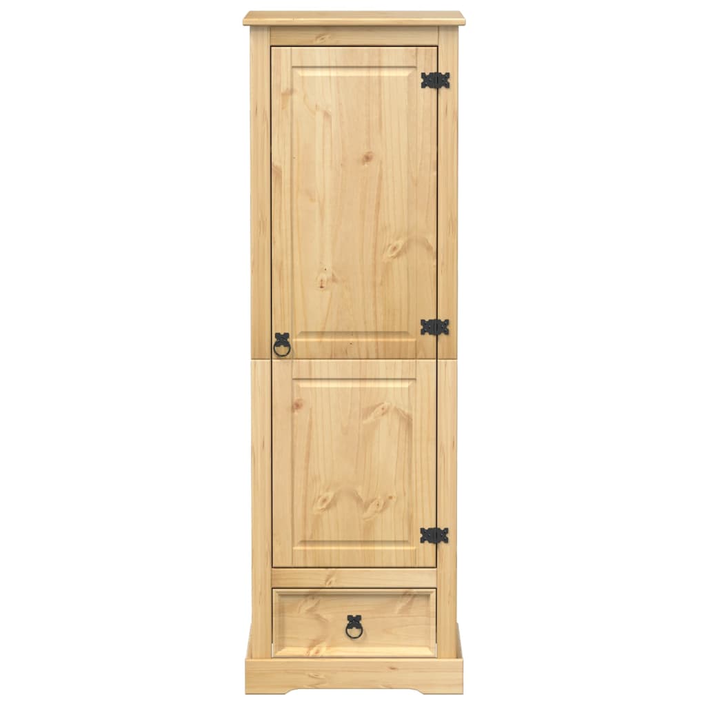 vidaXL Roupeiro Corona 55x50x170 cm madeira de pinho maciça