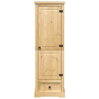 vidaXL Roupeiro Corona 55x50x170 cm madeira de pinho maciça