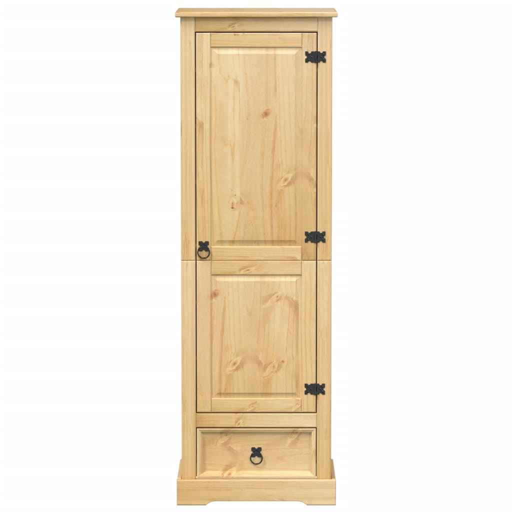 vidaXL Roupeiro Corona 55x38x170 cm madeira de pinho maciça