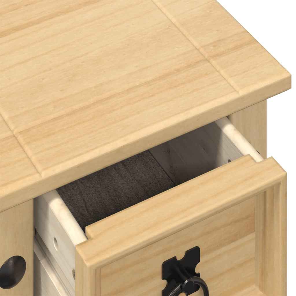 vidaXL Suporte de plantas Corona 30x30x73 cm madeira de pinho maciça