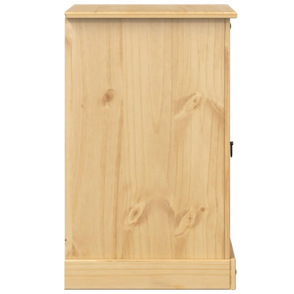 vidaXL Móvel de HiFi Corona 60x50x82 cm madeira de pinho maciça