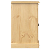 vidaXL Móvel de HiFi Corona 60x50x82 cm madeira de pinho maciça