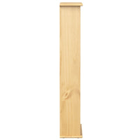 vidaXL Móvel para CD Corona 52x17,5x103 cm madeira de pinho maciça