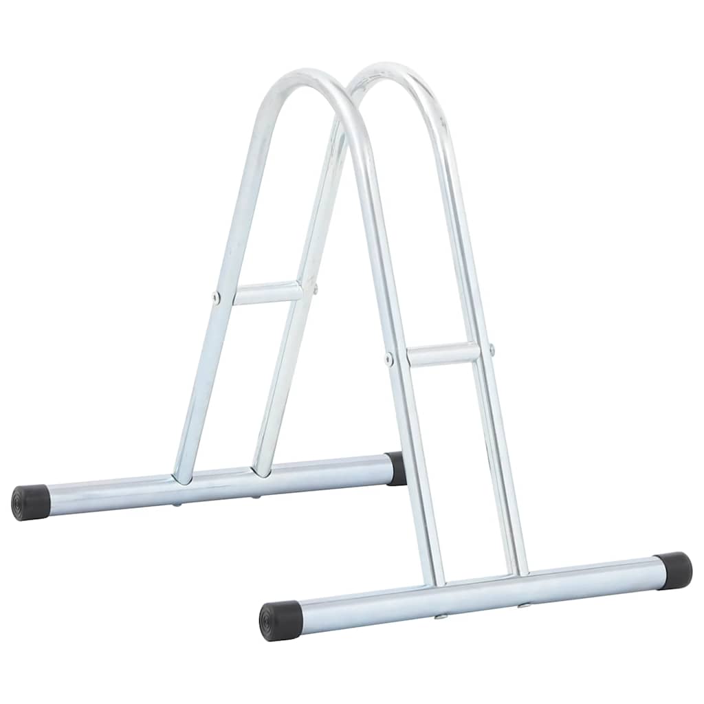 vidaXL Suporte para 2 bicicletas aço galvanizado