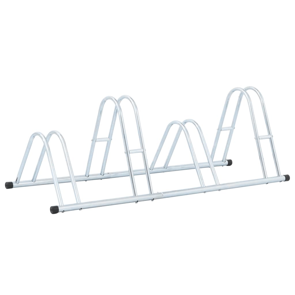 vidaXL Suporte para 2 bicicletas aço galvanizado