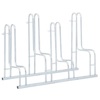 vidaXL Suporte para 2 bicicletas aço galvanizado