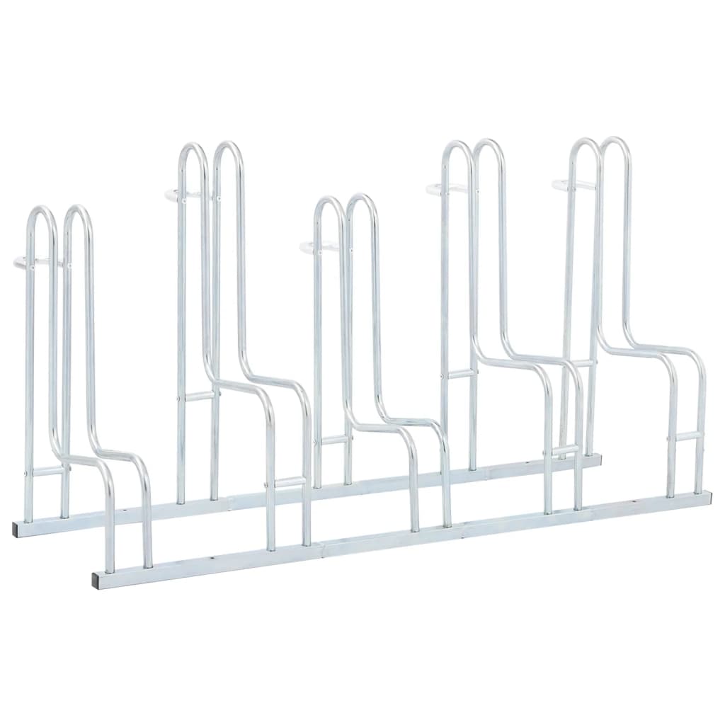 vidaXL Suporte para 2 bicicletas aço galvanizado