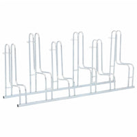 vidaXL Suporte para 2 bicicletas aço galvanizado