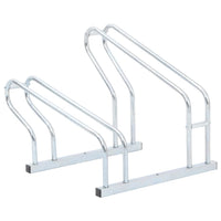 vidaXL Suporte para 2 bicicletas aço galvanizado