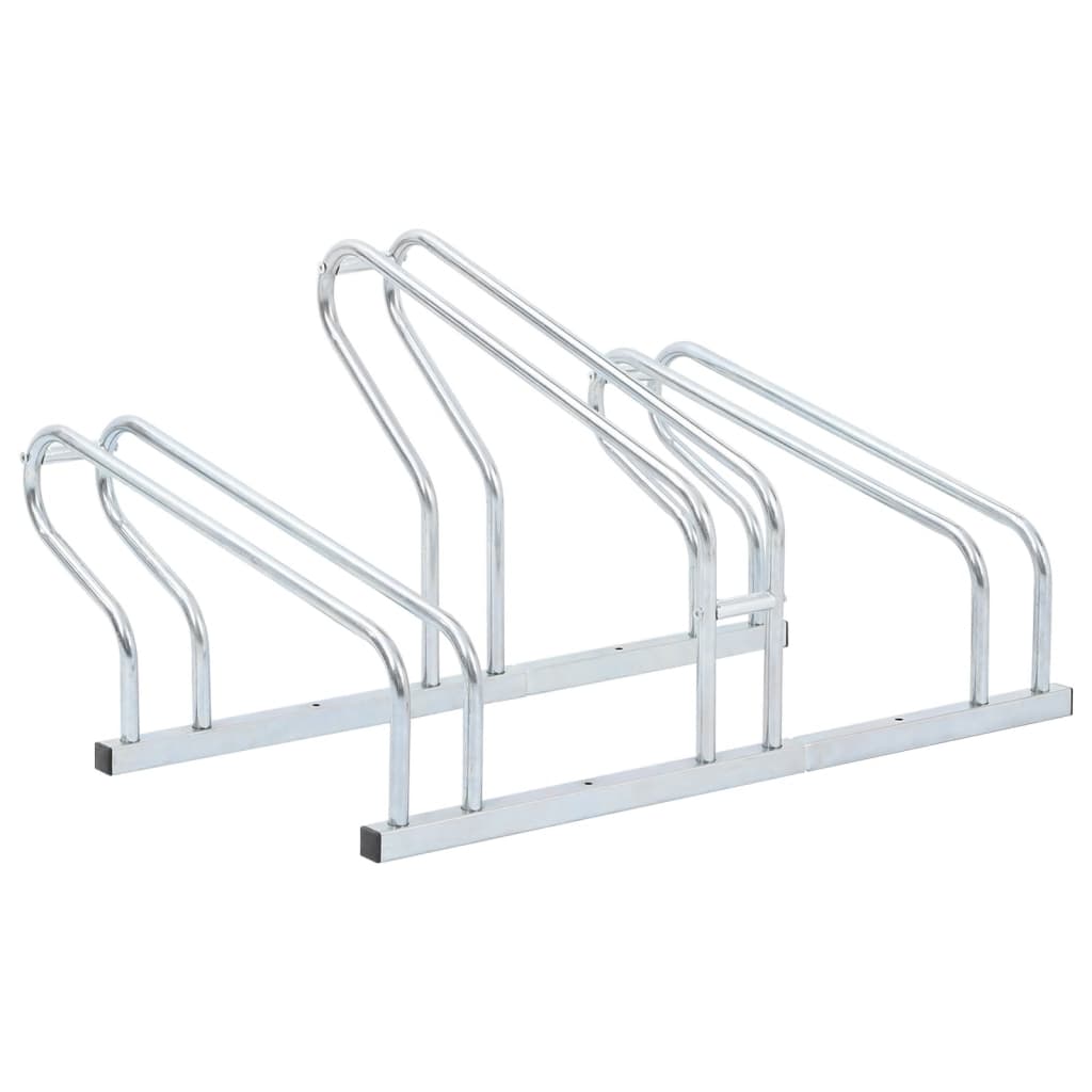 vidaXL Suporte para 2 bicicletas aço galvanizado
