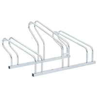 vidaXL Suporte para 2 bicicletas aço galvanizado