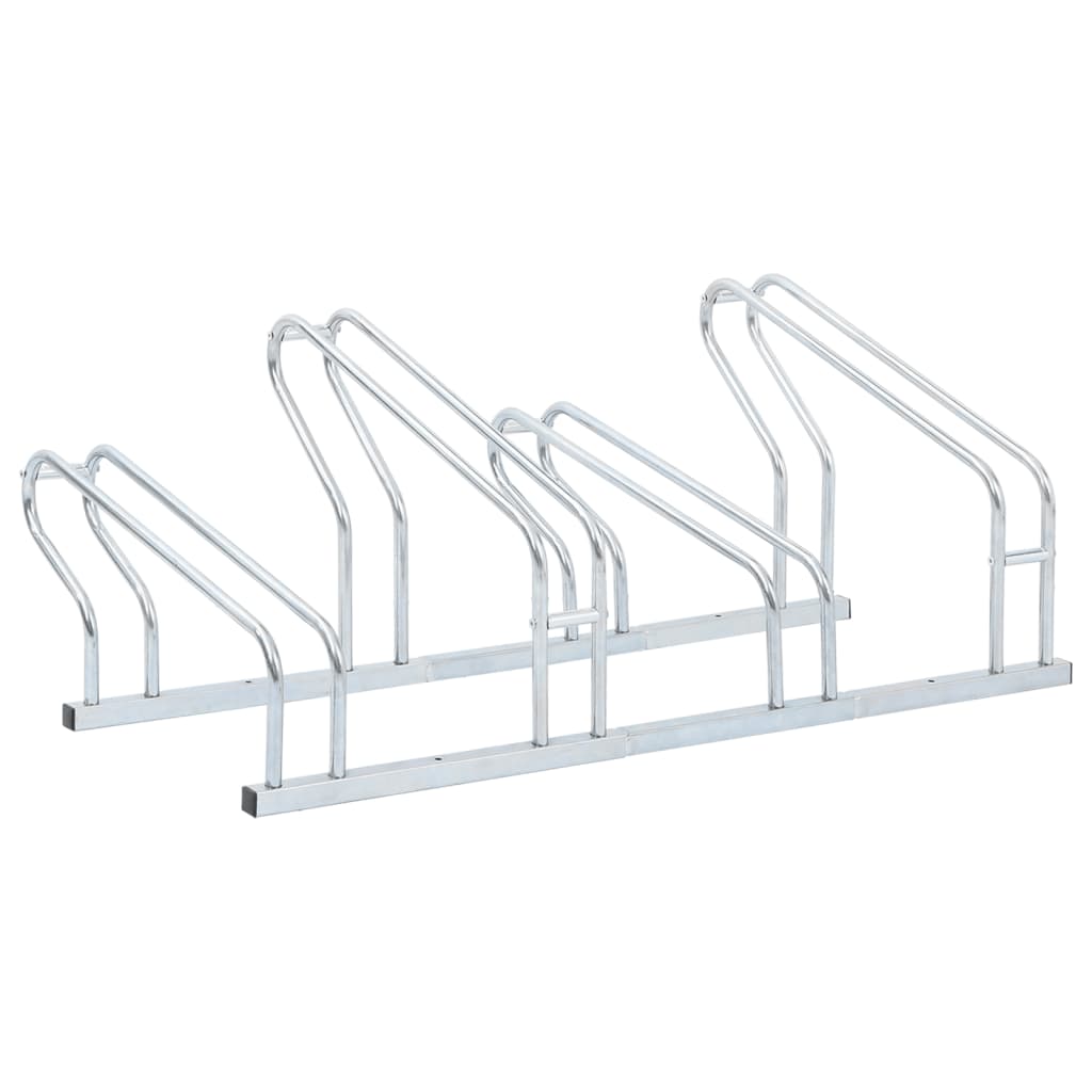 vidaXL Suporte para 2 bicicletas aço galvanizado