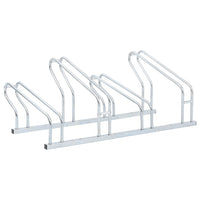 vidaXL Suporte para 2 bicicletas aço galvanizado