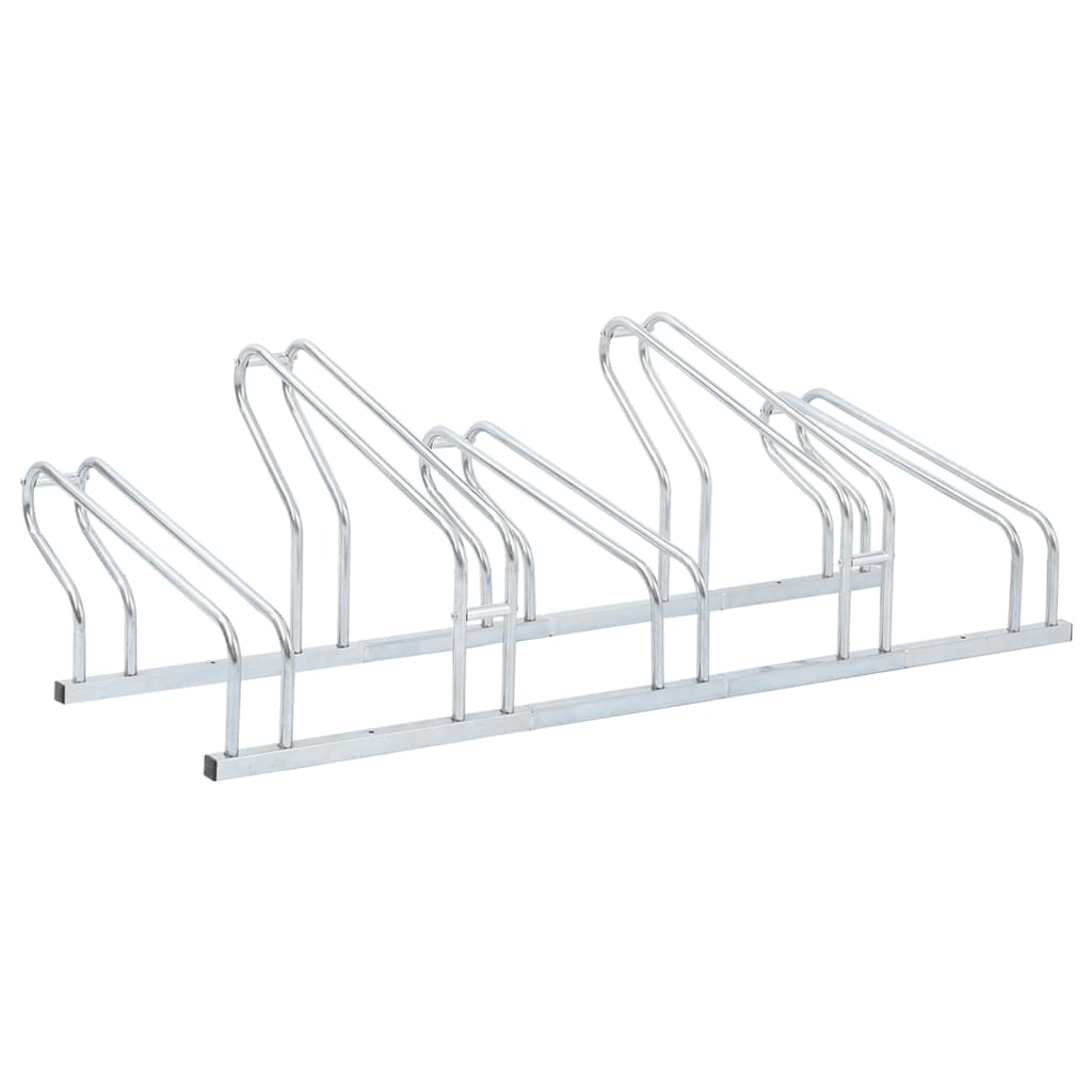 vidaXL Suporte para 2 bicicletas aço galvanizado