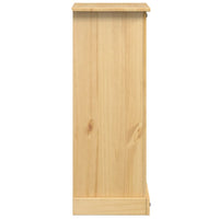 vidaXL Mesa de cabeceira Corona 53x39x103 cm madeira de pinho maciça