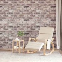 vidaXL Painéis de parede 3D c/ design tijolos vermelhos 10 pcs EPS