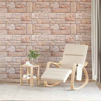 vidaXL Painéis de parede 3D c/ design tijolos vermelhos 10 pcs EPS