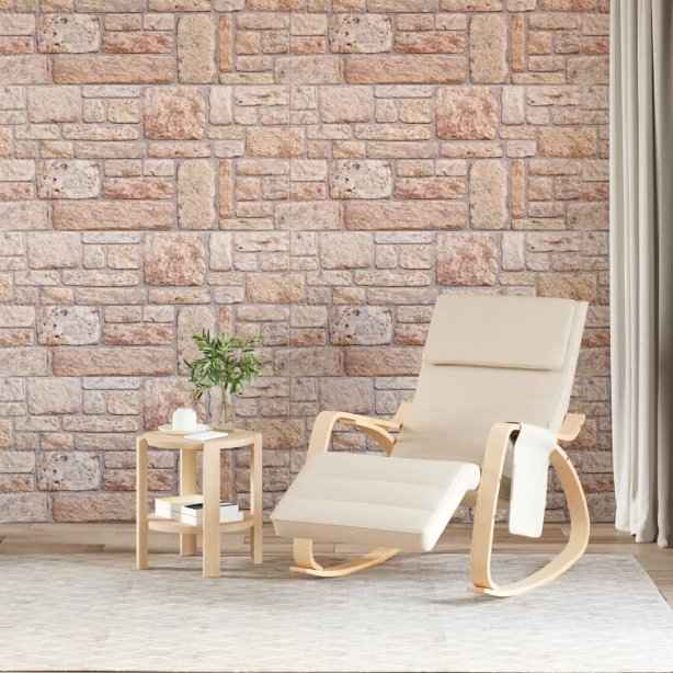 vidaXL Painéis de parede 3D c/ design tijolos vermelhos 10 pcs EPS