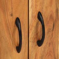 vidaXL Aparador 55x35x75 cm madeira de acácia maciça