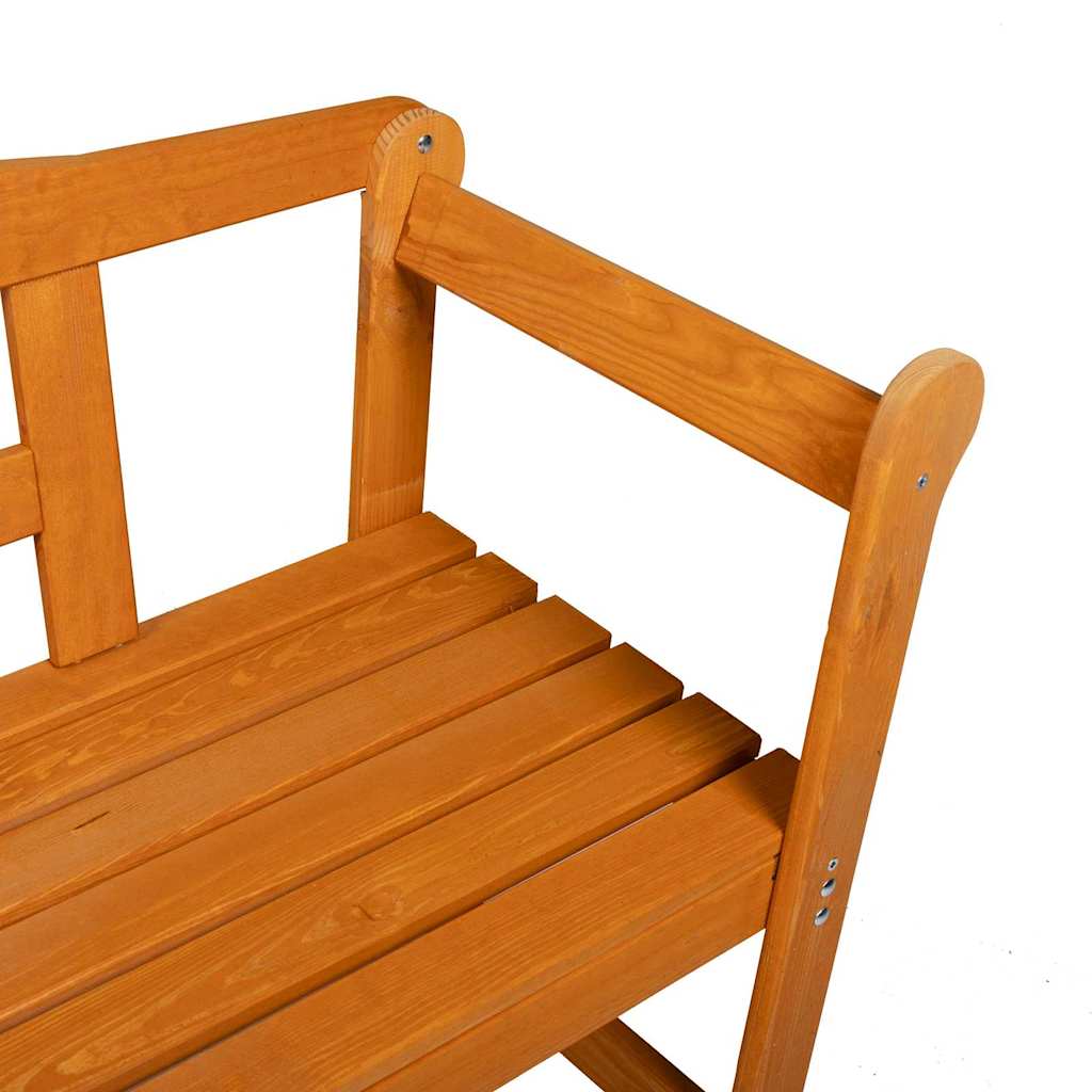 vidaXL Banco de exterior com armazenamento Castanho 119 x 44 x 76 cm