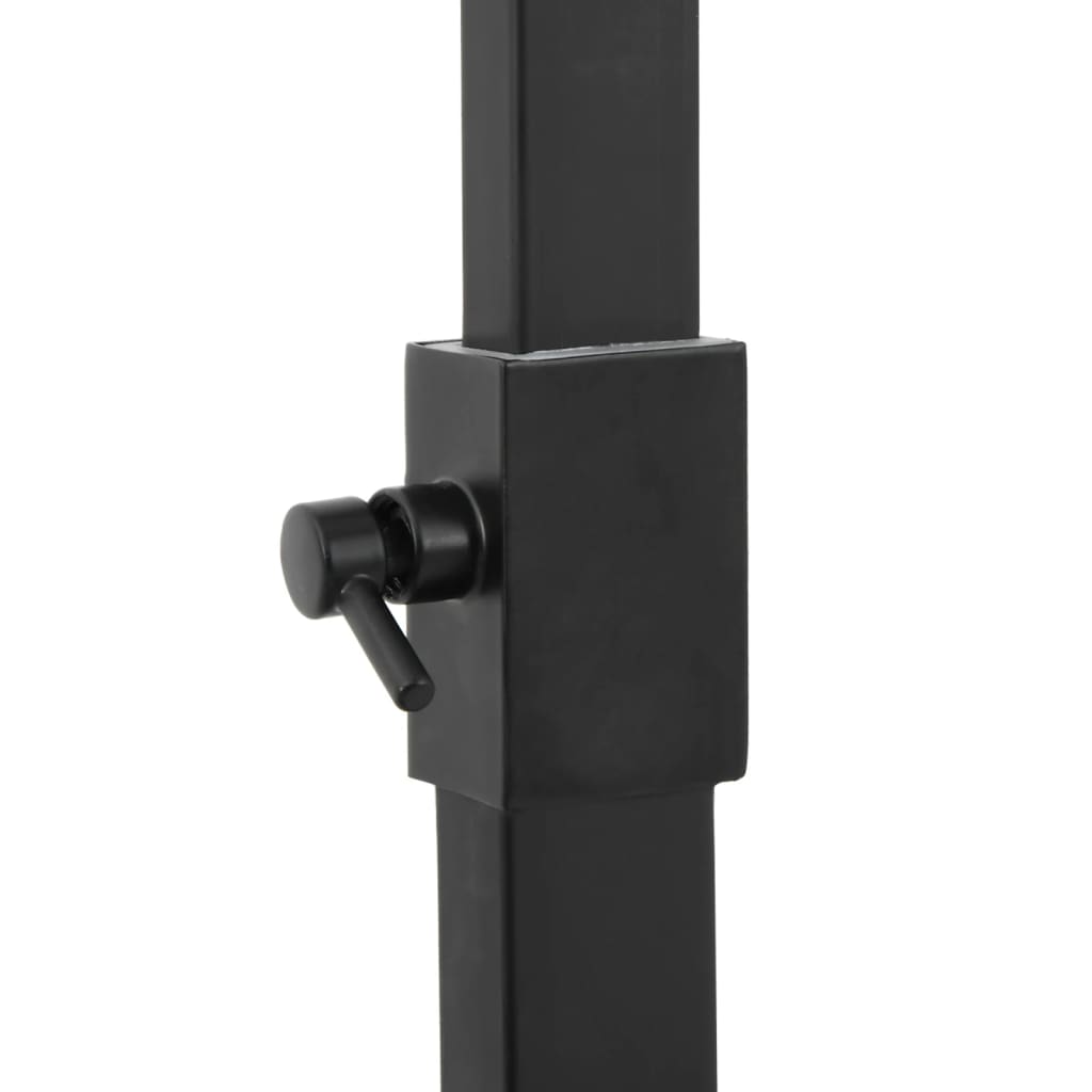 vidaXL Conj. duche 2 chuveiros c/ misturadora e mangueira latão preto