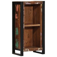 vidaXL Mesa de cabeceira 40x30x80 cm madeira recuperada maciça