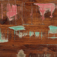 vidaXL Armário de casa de banho 40x30x90 cm madeira recuperada maciça