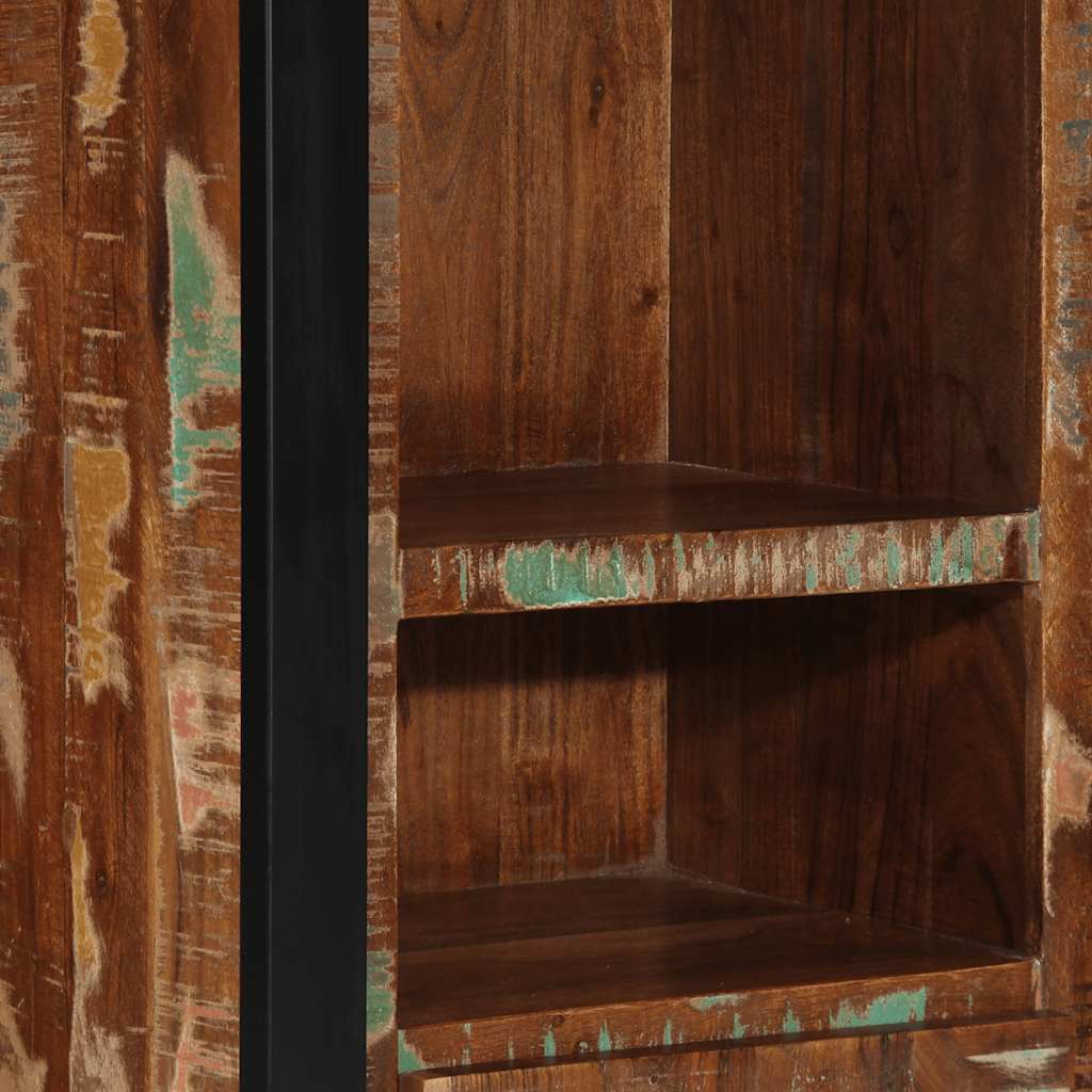 vidaXL Armário de casa de banho 40x30x90 cm madeira recuperada maciça