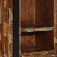 vidaXL Armário de casa de banho 40x30x90 cm madeira recuperada maciça