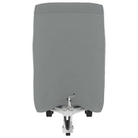 vidaXL Capa atrelado cavalo 334x148x230 cm tecido não tecido cinzento