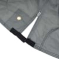 vidaXL Capa atrelado cavalo 334x148x230 cm tecido não tecido cinzento