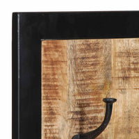 vidaXL Bengaleiro 40x2x80 cm madeira mangueira maciça áspera