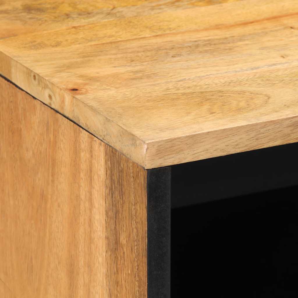 vidaXL Mesa de cabeceira 50x33x60 cm madeira de mangueira maciça