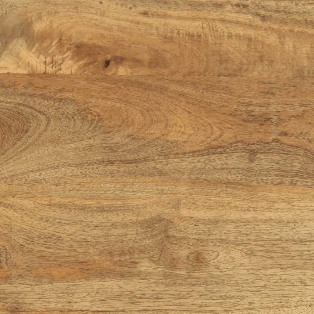 vidaXL Mesa de centro 80x54x40 cm madeira de mangueira maciça castanho
