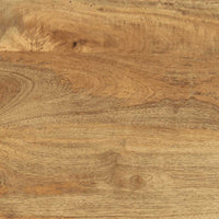 vidaXL Mesa de centro 80x54x40 cm madeira de mangueira maciça castanho