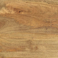 vidaXL Móvel de TV castanho 105x33x46 cm madeira de mangueira maciça